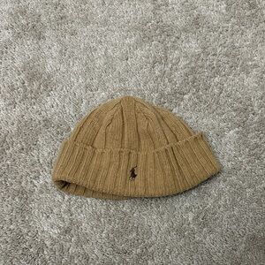 Ralph Lauren Camel Knit Hat